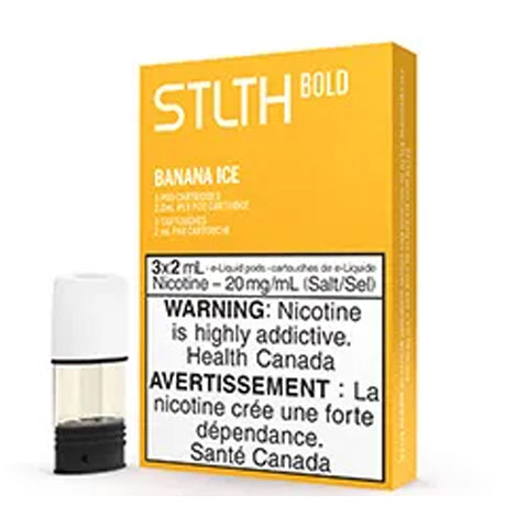 STLTH Pod Pack E-Juice - Bold Banana Ice