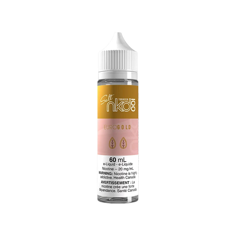 Euro Gold By Naked100 60ml Salt